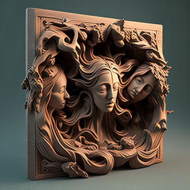 3D модель Святая Эксанима игра (STL)